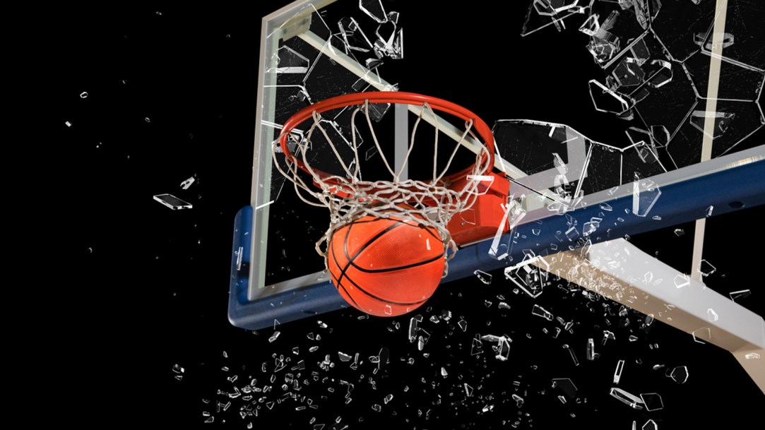 Nebraska High School Basketball Shattered Backboard One Direction East Butler Louisville