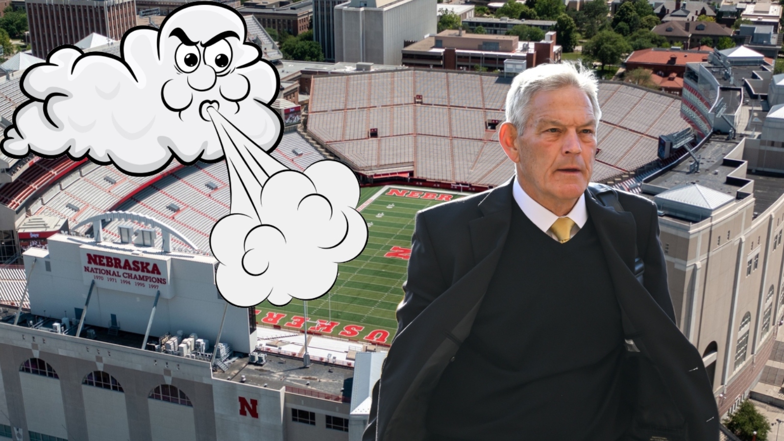 Nebraska Weather Provides Major Roadblock In Kirk Ferentz’s Pursuit Of Six-Figure Bonus