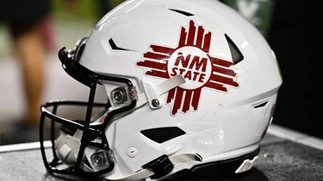 New Mexico State helmet