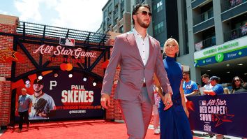 Paul Skenes Successfully Remembered To Show Human Emotion After Winning The Cy Young With Livvy Dunne Next To Him