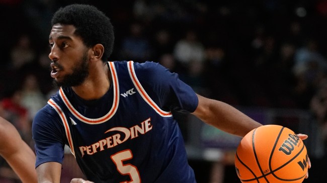 Pepperdine basketball player