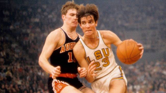 LSU guard Pete Maravich