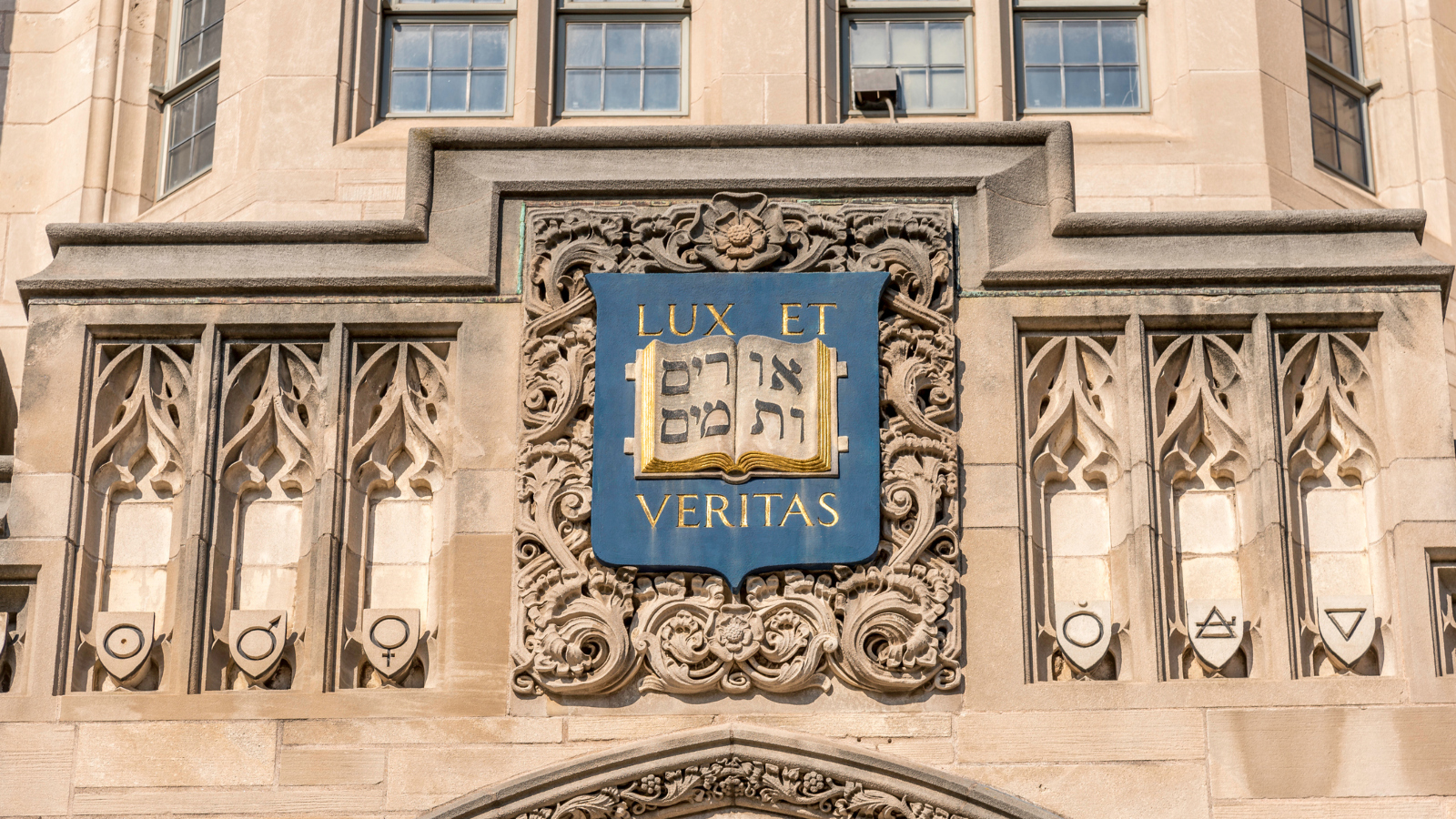 Yale University Crest of Arms