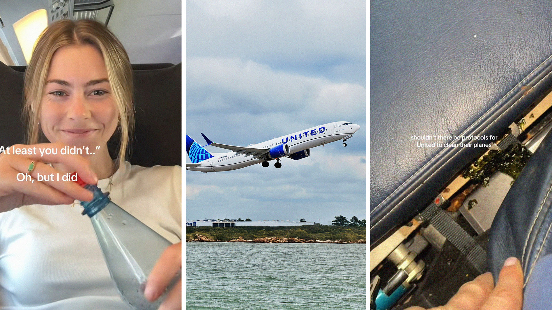 ‘Going To Be A Long 5 Hours’: Woman Gets On United Flight In New York. Then She Looks In The Crevice Of Her Seat