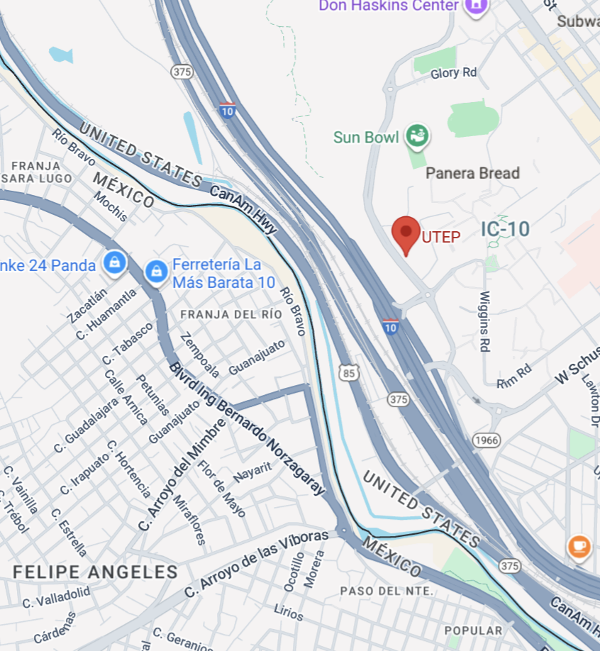 UTEP Mexico Border