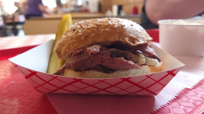 Beef on Weck
