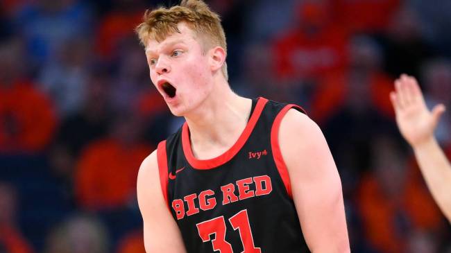 Cornell basketball player Cooper Noard