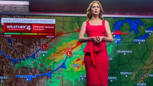 Emily Blunt in DISCLOSURE DAY, directed by Steven Spielberg.