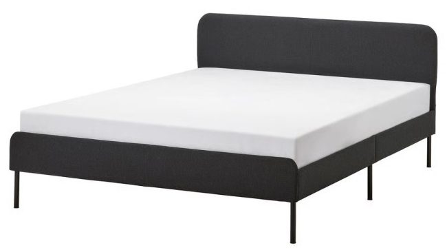 IKEA SLATTUM Upholstered bed frame