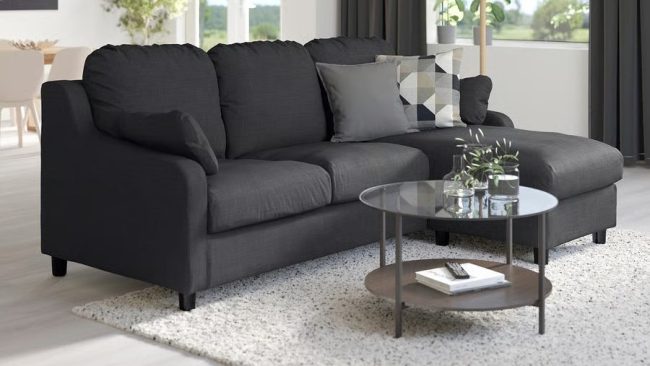 IKEA VINLINDEN with chaise