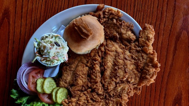 Pork Tenderloin Sandwich