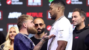 Jake Paul Weighs Nearly 30 Pounds Less Than Anthony Joshua Before Bizarre South Florida Fight