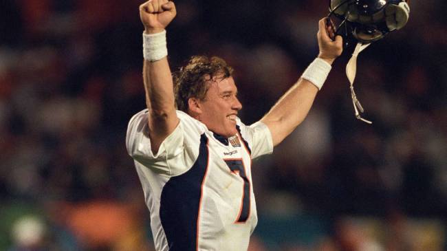 John Elway during Super Bowl XXXIII