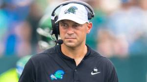 Tulane coach Jon Sumrall