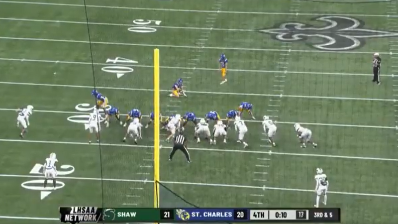 Crazy Ending To Louisiana High School Football State Championship Game Turns Kicker From Goat To Hero In Matter Of Moments