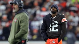 Sheder Sanders Takes High Road & Doesn’t Throw Coach Kevin Stefanski Under The Bus For Taking Him Out During Two-Point Conversion