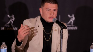 Diego Pavia Parties With IG Model & An ‘F Indiana’ Sign At NYC Club After Heisman