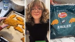 Woman Buys Philadelphia Eagles-Themed Tyson Chicken Nuggets. Then She Opens Up The Bag: ‘Dino Nuggets That Got Rejected’