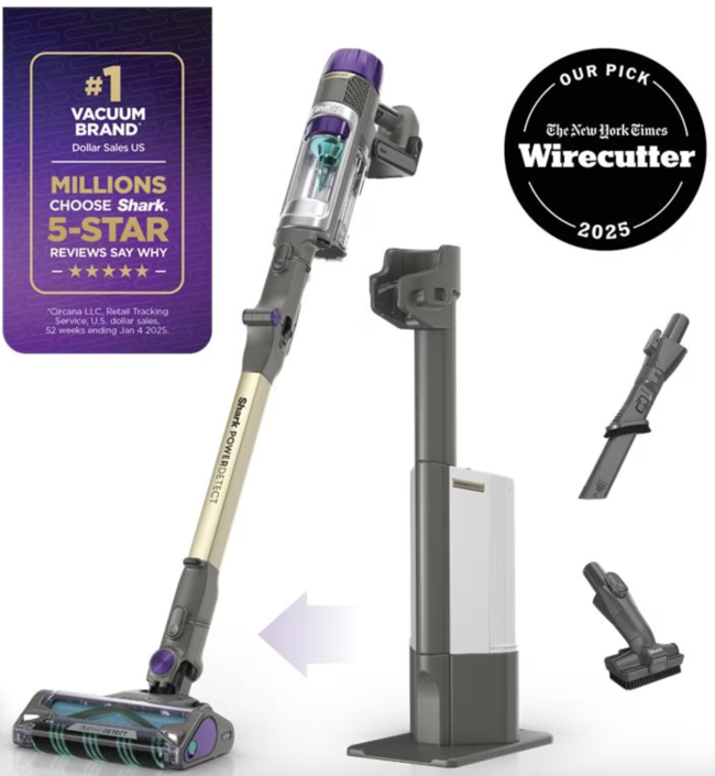 Shark® Cordless PowerDetect™ Clean & Empty System 
