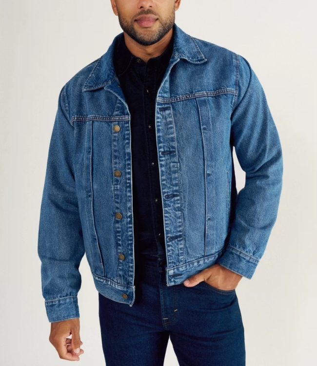 Tecovas Denim Ranch Hand Trucker Jacket