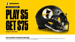 There’s Plenty Of Football This Weekend, So Get Your Underdog Picks In For $75 In Bonus Entries!