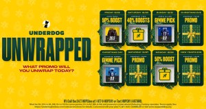 Underdog holiday promo