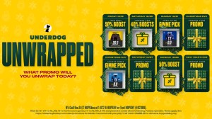 Underdog holiday promo