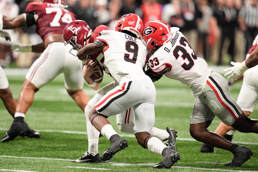 Alabama Offensive Line Ty Simpson