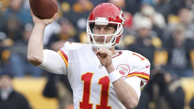 Chiefs QB Alex Smith