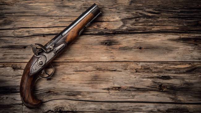 antique pistol