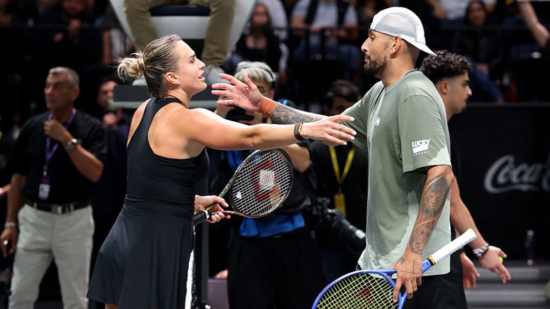 Battle Of The Sexes Outrage Reaction Tennis Aryna Sabalenka Nick Kyrgios Rules Court Size Advantage