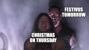 best memes of the week Christmas vs Festivus