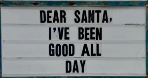 best memes this week Dear Santa joke sign