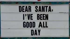 best memes this week Dear Santa joke sign