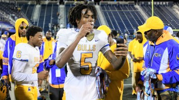 New Update On Five-Star Wide Receiver Recruit Calvin Russell Contradicts Signing Day Easter Egg