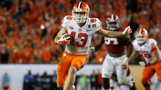 Clemson vs Alabama in 2017 national championship