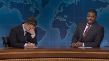 Colin Jost And Michael Che’s Annual Joke Swap On ‘SNL’ Had A Twist This Year: Jost Didn’t Write Jokes And Got Destroyed