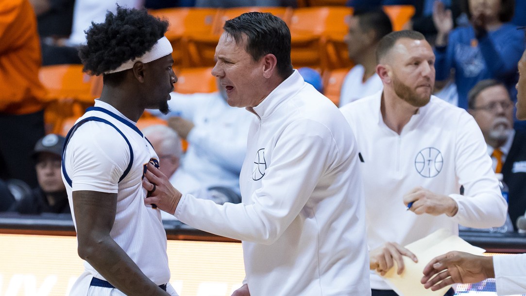 College Basketball Coach Ejected Controversy Louisiana UTEP Joe Golding Quannas White Police Escort