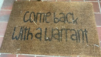 Florida Man’s Doormat Reads ‘Come Back With A Warrant,’ So Police Did, And He Was Arrested