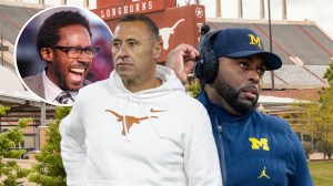 Desmond Howard suggests Texas head coach Steve Sarkisian could leave.