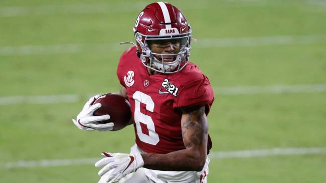 Alabama WR DeVonta Smith