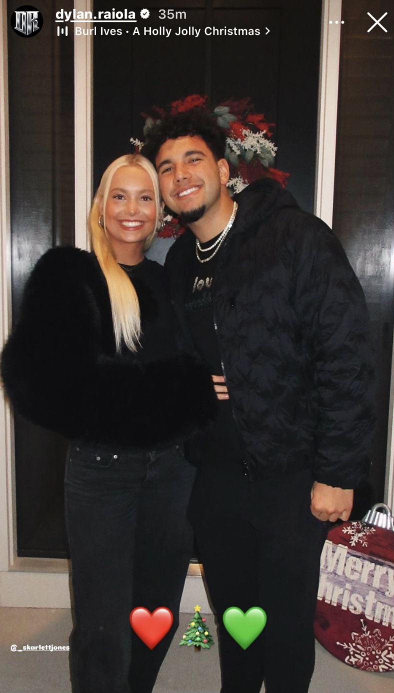 Dylan Raiola Girlfriend Skarlett Jones