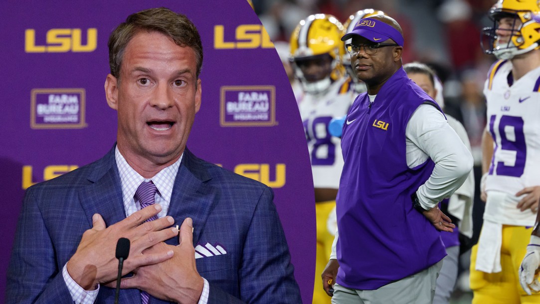 Frank Wilson LSU Stay Lane Kiffin Staff Running Backs Coach Kevin Smith