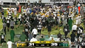Nasty Sucker Punch Triggers Christmas Eve Brawl As Cal Players Launch Helmets And Haymakers At Hawaii Bowl