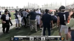 California High School Football Championship Ends In Wild Brawl When Player ‘Gets Jumped By 30 Guys’