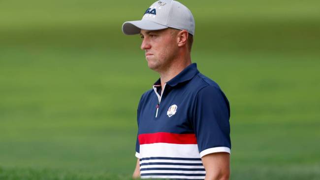 Justin Thomas at 2025 Ryder Cup