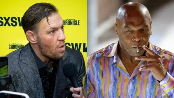 Mike Tyson Looked Hilariously Flabbergasted Watching An Exuberant Conor McGregor Explain Boxing To Him