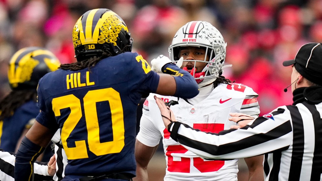 Michigan Cheating Scandal Ohio State Power Outage Headset Ryan Day Wink Deny Statement