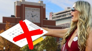 Oklahoma cancels class for College Football Playoff game.