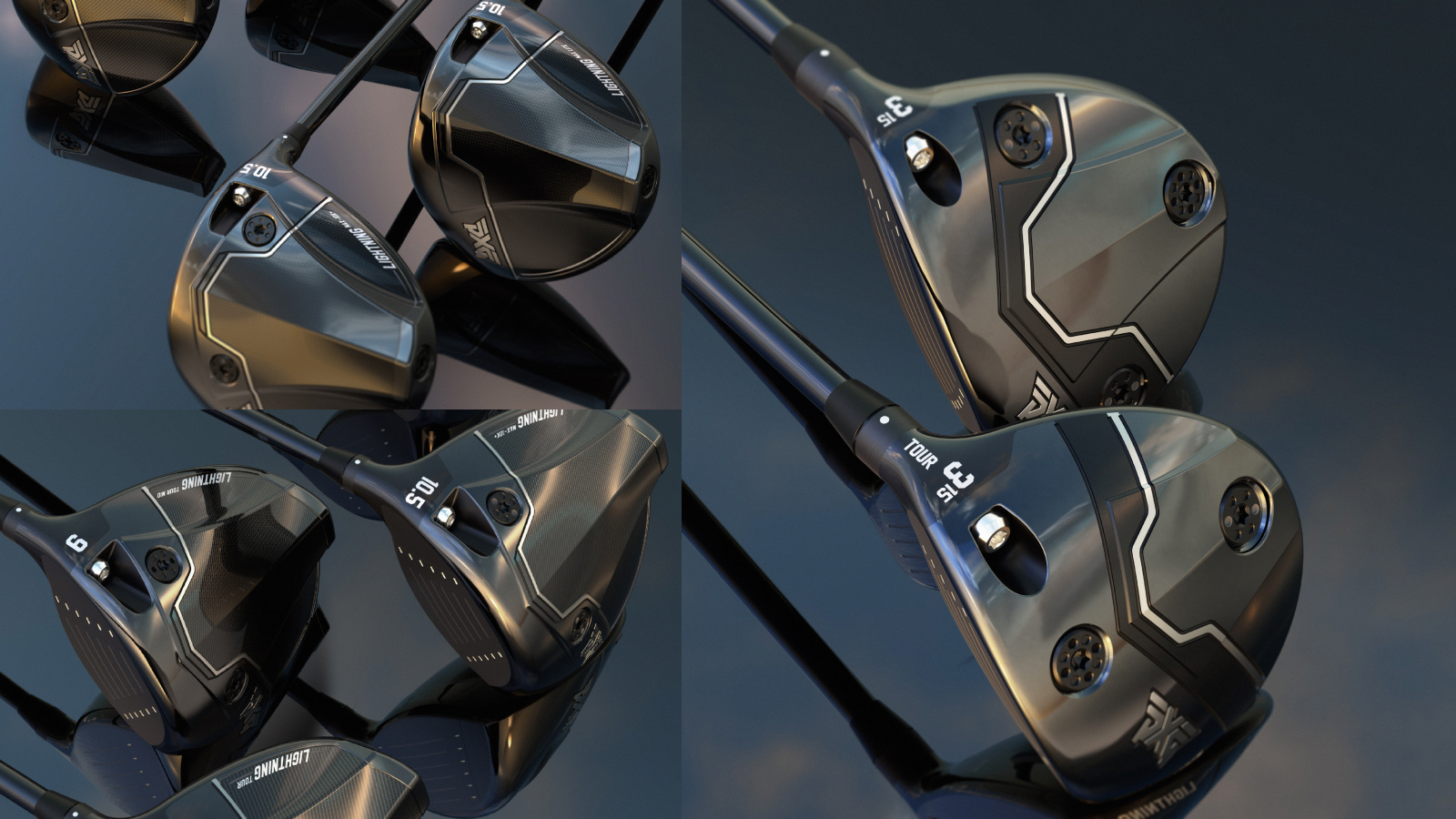 PXG Lightning metalwoods gen 8